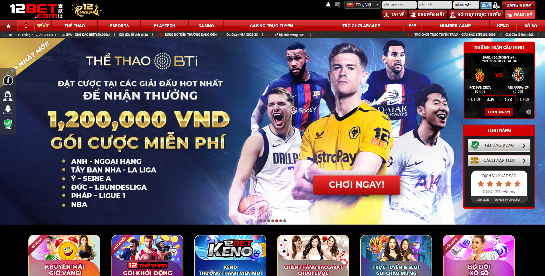 Trang Cá Cược Uy Tín