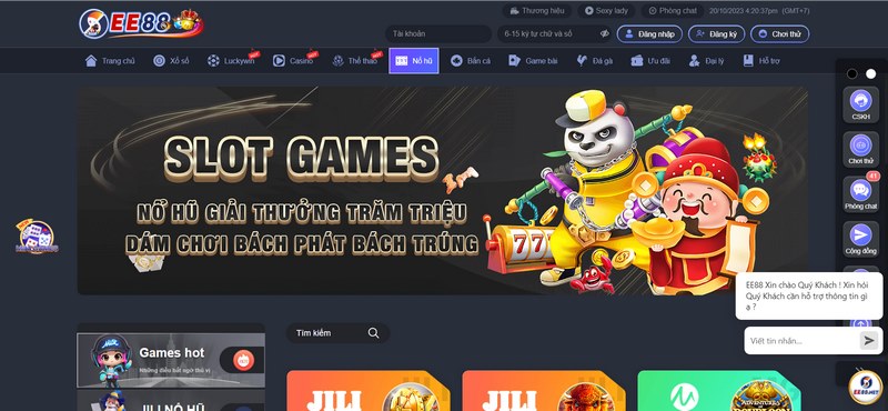Nổ hũ là sảnh chơi mang đến nhiều siêu phẩm chất lượng hàng đầu